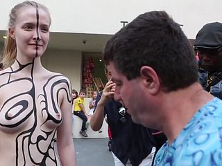 body painting affascinante