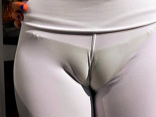 Increíble grandes tetas naturales n enorme CAMELTOE, Rubio América adolescente!