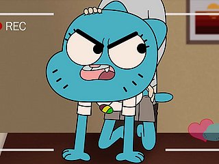 نيكول Wattersons الهواة لاول مرة - عالم مذهل من gumball