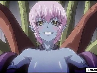 Hentai Babe wird gefangen und gefickt