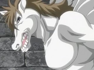 Armer Anime Babe wird von Monster gerückt