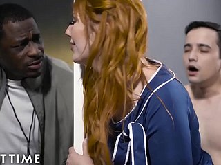 Temps herd adultes - Le mari de Lauren Phillips lui attrape presque un putain d'élève!