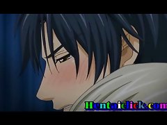 gay anime muda anak akan panas tersentak