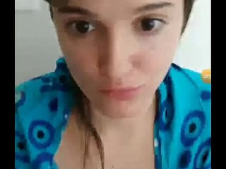 Voyeur لڑکی میلا ہو جاتا ہے