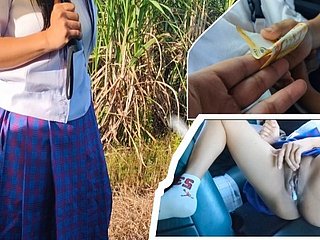 Pinay Pinagtulungan sa Kotse Pinatuwad - นักเรียนมีเซ็กส์ pinay เสี่ยงต่อสาธารณะ