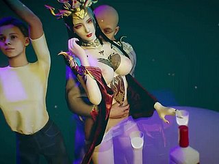 3D 애니메이션 - 미인 여신 #45