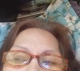 Granny Evenyn Santos thực hiện chương trình hậu môn một lần nữa.