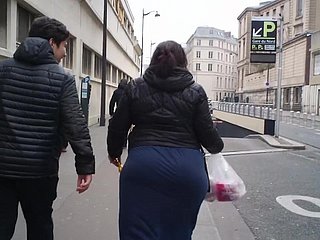 Culo grande árabe en Francia 1