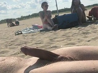 Plage publique clignotant et Cumming (pas le mien)