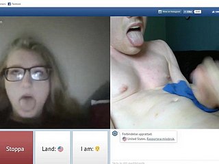 chatroulette - gadis kecewa kerana saya didnt melakukan muka